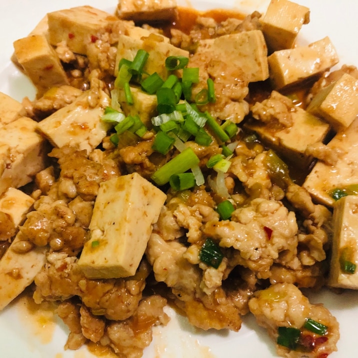 アスリートフード 簡単ヘルシー鶏むねの麻婆豆腐 アスリートフード 簡単ヘルシー鶏むねの麻婆豆腐